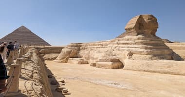 Traveler exploring Cairo with a map, preparing for sightseeing and local experiences